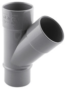 Y PVC - 45 ° M/F Ø 40 mm - Fitt - Brico Dépôt