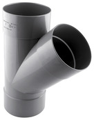 Y PVC - 45 ° F/F Ø 125 mm - Fitt - Brico Dépôt