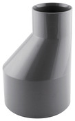 Réduction excentrée PVC pour l'évacuation gravitaire des eaux usées et pluviales - M/F 80x50 mm - Fitt - Brico Dépôt
