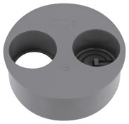 Tampon de réduction PVC Ø 100 mm L. 40 mm pour l'évacuation gravitaire des eaux usées et pluviales - Fitt - Brico Dépôt