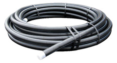 Tube en polyéthylène haute densité pour eau potable L. 50 m Ø 25 mm - Fitt - Brico Dépôt