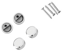 Lot de 4 fixations miroir rond "Kinmel" - Cooke and Lewis - Brico Dépôt