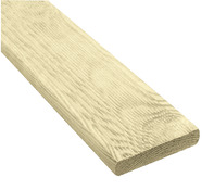 Lame de terrasse "Don" en pin - L. 240 cm x l. 9,5 cm x Ép. 20 mm - Brico Dépôt