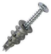 25 chevilles métal autorofeuses L30 + vis - Diall - Brico Dépôt