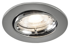 Spot orientable chromé led intégrée IP20 - Colours - Brico Dépôt