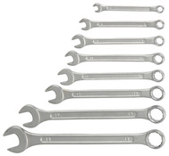 Jeu de 8 clés mixtes tête désaxée plaquée chrome - Brico Dépôt