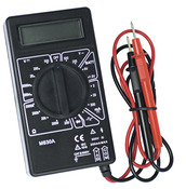 Multimètre digital à brancher sur prise 500 V - Zenitech - Brico Dépôt