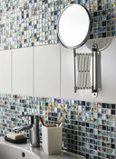 Mosaïque "Bressia" vert - l. 30,6 x L. 30,6 cm - Colours - Brico Dépôt