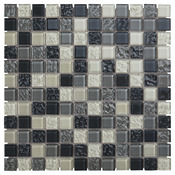 Mosaïque "Calabria" mix gris - l. 30 x L. 30 cm - Colours - Brico Dépôt
