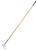 Griffe 3 dents - tête en acier - manche en bois - Brico Dépôt