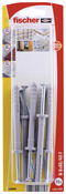 Lot de 10 chevilles nylon 8 x 80 mm - Fischer - Brico Dépôt