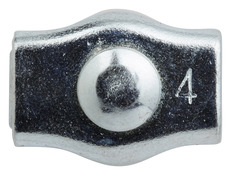 2 serre-câbles plats 1 boulon 2 mm - Diall - Brico Dépôt