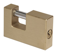 Cadenas laiton massif 60 mm 3 clés - Brico Dépôt