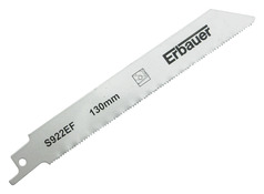Lot de 2 lames de scie sabre droite propre Métal - S922EF - Erbauer - Brico Dépôt