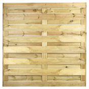 Panneau bois en pin brise-vent autoclave classe 3 "Neva" H. 1,80 m x L. 1,80 m x Ép. 45 mm - Marque BLOOMA - Brico Dépôt