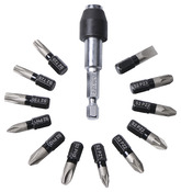 Embouts de vissage diamant torsion assortis - 13 pièces - Erbauer - Brico Dépôt