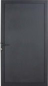 Porte aluminim gris foncé "Neva" - L. 0,90 x H. 1,70 m - Marque BLOOMA - Brico Dépôt