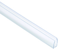 Profil obturateur polycarbonate en "C" - 3 m x 16 mm - Brico Dépôt