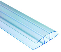 Profil de jonction polycarbonate en "H" 4m - Brico Dépôt
