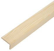 Baguette d'angle en pin 2,40 m - section 20 x 34 mm - Brico Dépôt