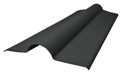 Faîtière pour plaque bitumeuse ondulée - Noir - Brico Dépôt