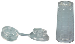 Lot de 50 capuchons transparents Imperméable. - Brico Dépôt