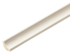 Corniche en pin prépeinte 2,40 m - section 18 x 18 mm - Brico Dépôt