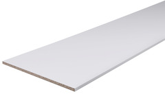 Tablette mélaminée blanche 2,5 m - l. 60 cm x Ép. 1,8 cm - Brico Dépôt