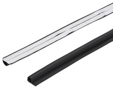 Lot de 6 joints universels adhésifs pelables noirs - L. 1 m x l. 9 mm - Diall - Brico Dépôt