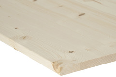 Tablette en sapin du nord 2 m - l. 60 cm x Ép. 1,8 cm - Brico Dépôt