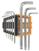 Jeu de 9 clés 6 pans à tête sphérique - MAGNUSSON - Brico Dépôt