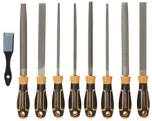 Lot de 9 pièces (limes et râpes) 200 mm - MAGNUSSON - Brico Dépôt