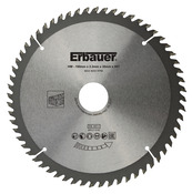 Lame de scie circulaire pour bois - Ø 190 mm x 30/20/16 fine 60D TCT - Erbauer - Brico Dépôt