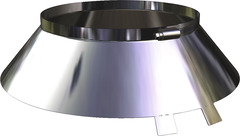 Collerette de solin en inox Ø 150 mm - Brico Dépôt