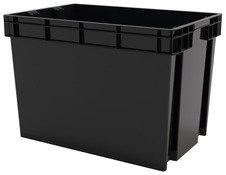 Bac de rangement gris 68 L "Xago" - Form - Brico Dépôt