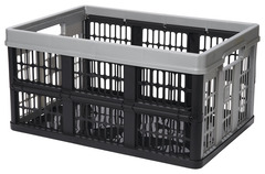 Casier pliable Gris/noir  45 L "Stuva" - Form - Brico Dépôt