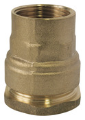 Raccord en laiton droit femelle Ø 20 mm 15x21 mm - Somatherm - Brico Dépôt