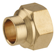 Tube et raccord en fer/cuivre de Ø 16 mm type manchons femelles 15x21 mm - Noyon & Thiebault - Brico Dépôt