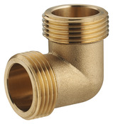 2 coudes à visser en laiton - 90 ° M/M 12x17 mm - Noyon & Thiebault - Brico Dépôt