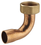 2 raccords coudés 90 ° laiton pour tube cuivre Ø 16 embout F 15 x 21 mm - Noyon & Thiebault - Brico Dépôt