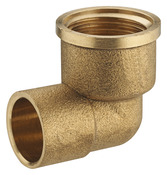 2 coudes fer cuivre embouts F 15x21 mm pour tube cuivre Ø 16 mm - Noyon & Thiebault - Brico Dépôt