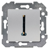 Prise telephone silver "Delta Viva" - Siemens - Brico Dépôt