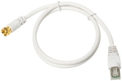 Cordon RJ45 fiche F grade 3, L. 70 cm - Brico Dépôt