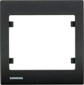 Plaque simple "Delta Iris" anthracite - Siemens - Brico Dépôt