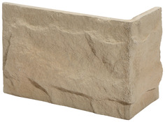 Lot de 7 angles "Roma" couleur bétonl. 28,5 x Ép. 16 à 27 mm - Brico Dépôt