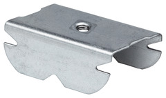 Boîte de 100 brides de fourrure en acier galvanisé type 45 - Semin - Brico Dépôt