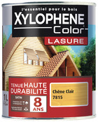 Lasure chêne 8 ans clair satin pour les ouvrages en bois 1 L - Bondex - Brico Dépôt