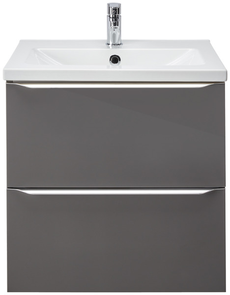 Ensemble meuble "Imandra" L. 60 cm + vasque "Nira" + mitigeur "Arsuz" - Brico Dépôt