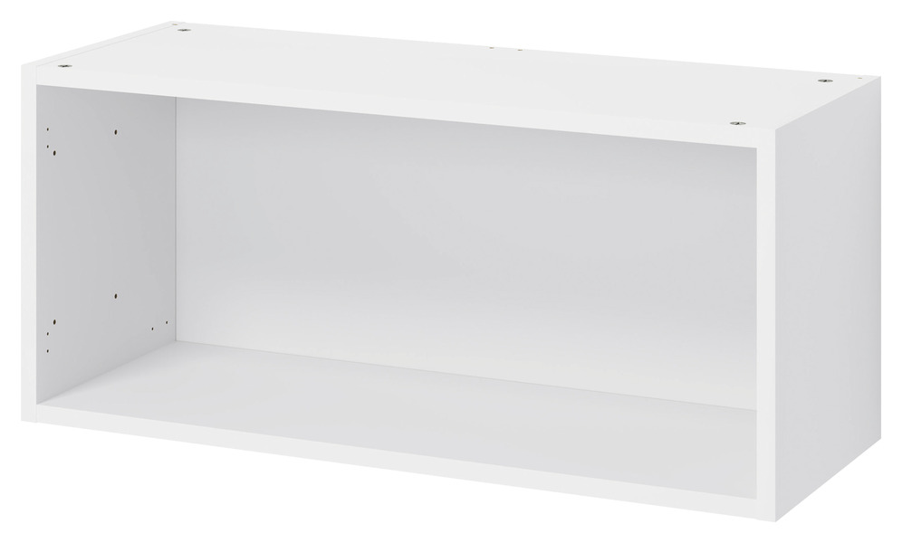 Meuble haut "Florie" anthracite mat l.80 x h.36 x p.32 cm 1 porte relevable - Brico Dépôt