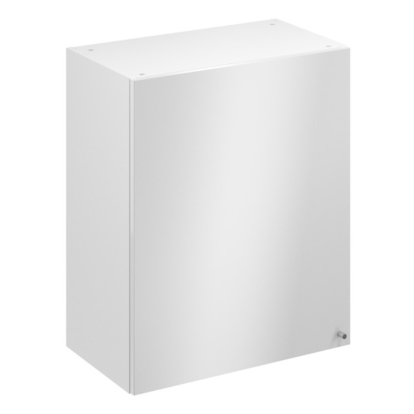 Meuble haut "Dorice" blanc brillant l.60 x h.72 x p.32 cm 1 porte - Brico Dépôt